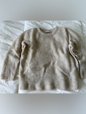 7115 by Szeki alpaca sweater oatmeal